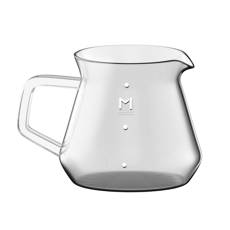 Angled Sand Coffee Pot