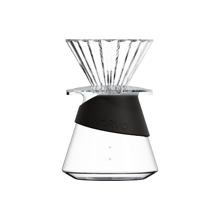 MAVO Crystaline coffee pot, 450 ml borosilikat cam server