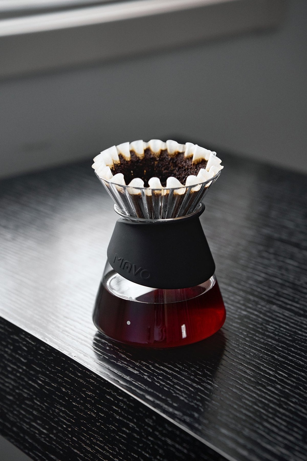 MAVO Startrate pour over dripper, şeffaf Tritan gövde